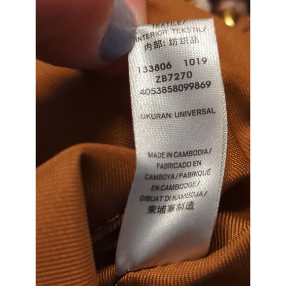 Fossil Fiona Crossbody PVC Bag Purse Printed Floral Zip Adjustable Zip Pockets - Picture 8 of 12